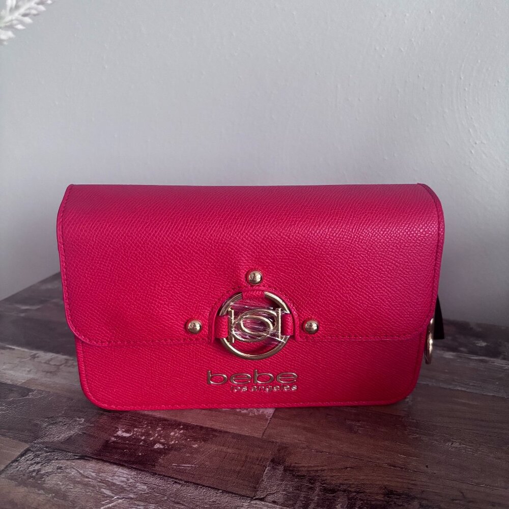NWT Bebe Kira Red Crossbody Purse